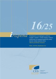 16/25 Irizpena, abenduaren 22koa, Bitartekaritza- eta enplegatze-zerbitzua emateko LANBIDE-Euskal Enplegu Zerbitzu Publikoaren dekretu-proiektuari buruzkoa